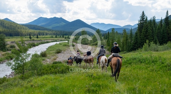 On The Trails - Lost Trail Ride - Anchor D