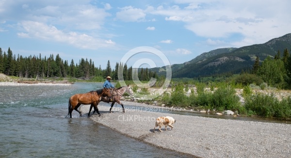 River Crossing - Lost Trail Ride - Anchor D