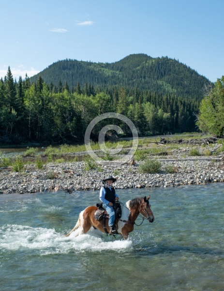 River Crossing - Lost Trail Ride - Anchor D