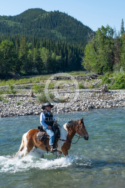 River Crossing - Lost Trail Ride - Anchor D