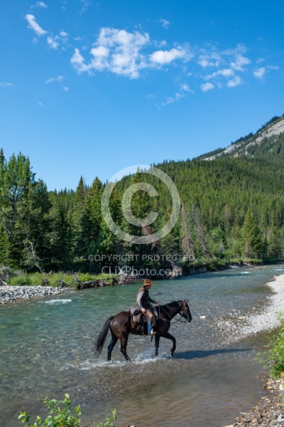 River Crossing - Lost Trail Ride - Anchor D