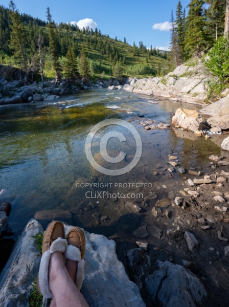 In Camp - Anchor D - Lost Trail Ride