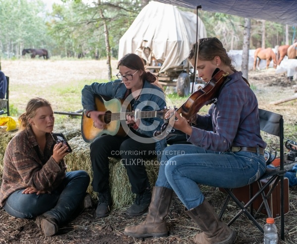 In Camp - Anchor D - Lost Trail Ride