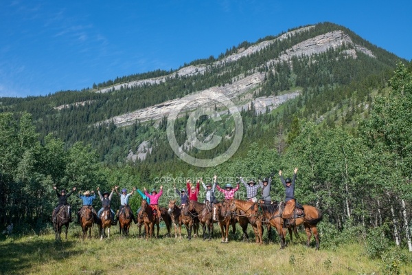 In Camp - Anchor D - Lost Trail Ride