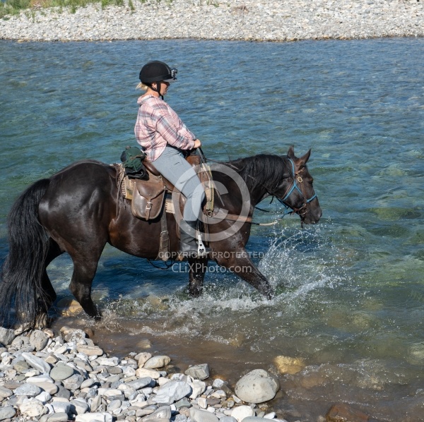River Crossing - The Lost Trail Ride - Anchor D