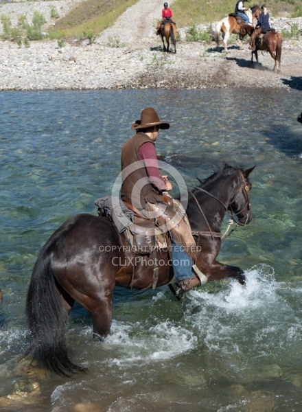 River Crossing - The Lost Trail Ride - Anchor D