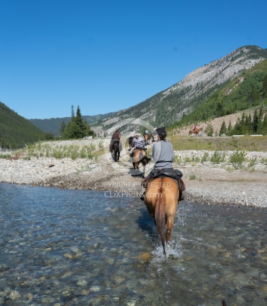 River Crossing - The Lost Trail Ride - Anchor D