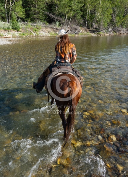 River Crossing - The Lost Trail Ride - Anchor D