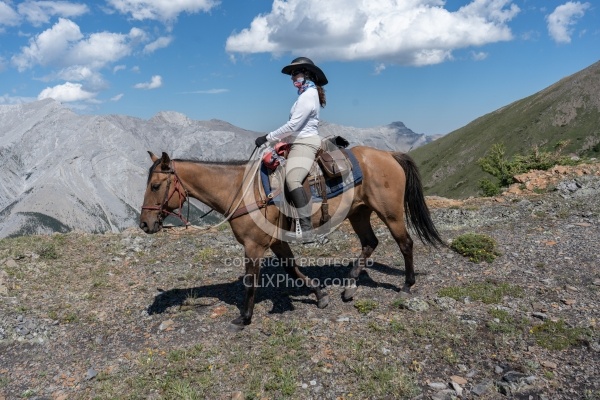 On The Trail - Lost Trail Ride - Anchor D