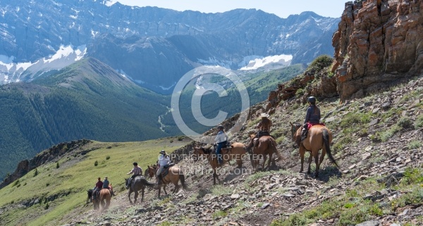 On The Trail - Lost Trail Ride - Anchor D