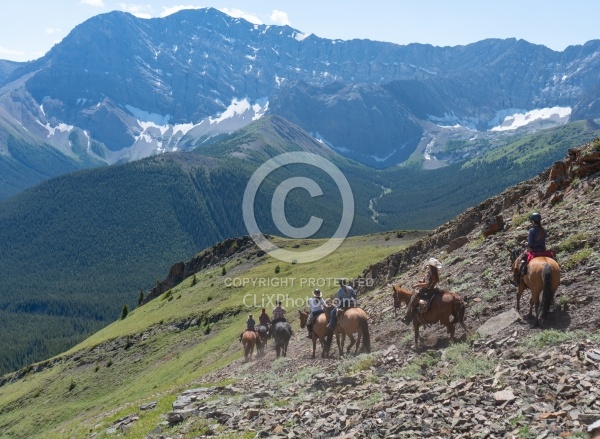 On The Trail - Lost Trail Ride - Anchor D