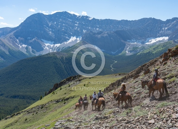 On The Trail - Lost Trail Ride - Anchor D