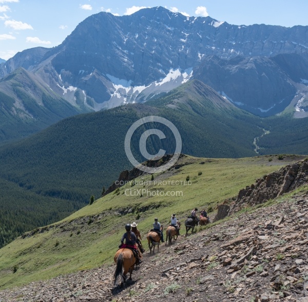 On The Trail - Lost Trail Ride - Anchor D