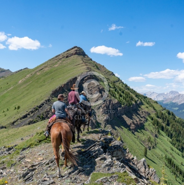 On The Trail - Lost Trail Ride - Anchor D