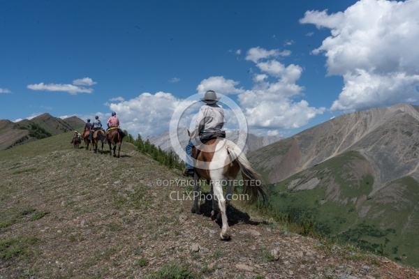 On The Trails - Lost Trail Ride - Anchor D