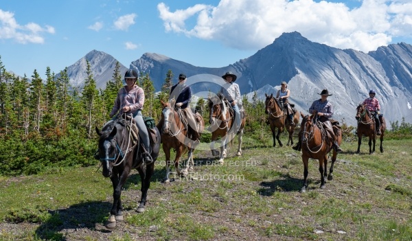 On The Trails - Lost Trail Ride - Anchor D