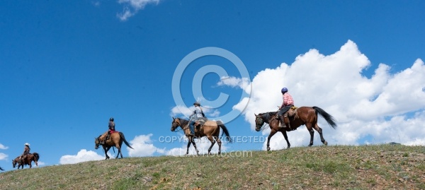On The Trails - Lost Trail Ride - Anchor D