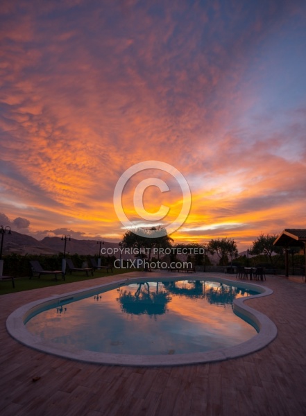 The Pool at Villa Casale Leto