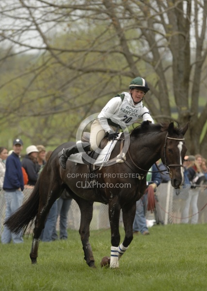 Cooling down in the Vet Box Rolex 2008 