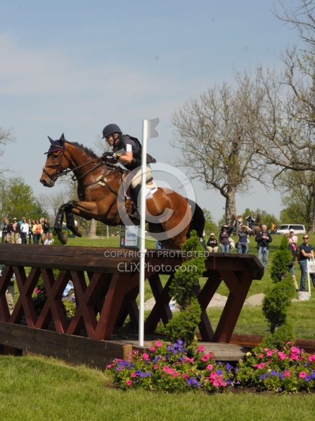 Jessica Hampf and High Society III Rolex 2011