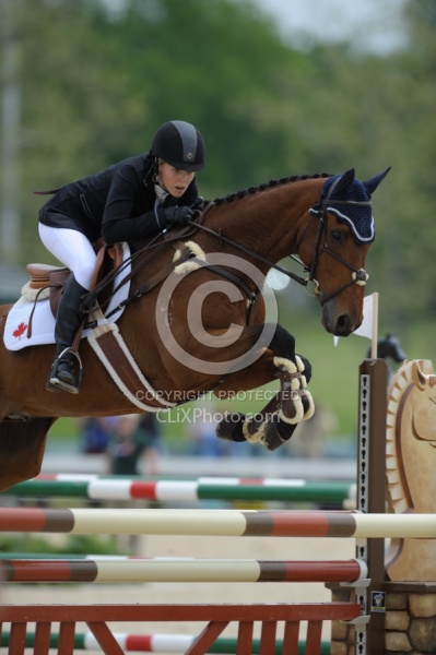 Jessica Hampf and High Society III Rolex 2011