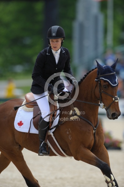 Jessica Hampf and High Society III Rolex 2011