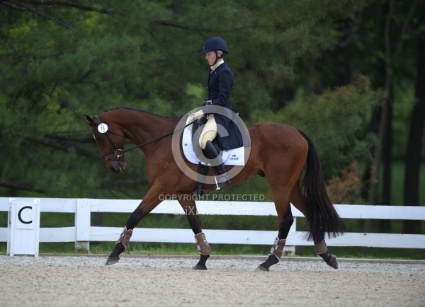 Jessica Hampf and High Society III Rolex 2011