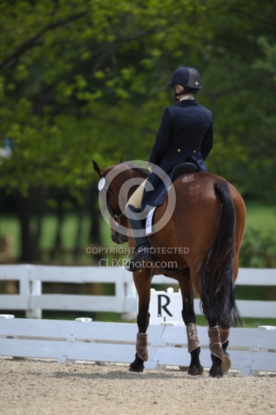 Jessica Hampf and High Society III Rolex 2011