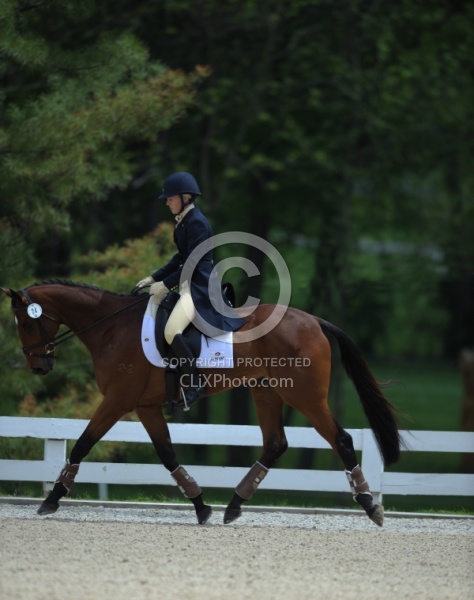 Jessica Hampf and High Society III Rolex 2011