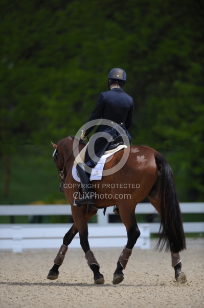 Jessica Hampf and High Society III Rolex 2011