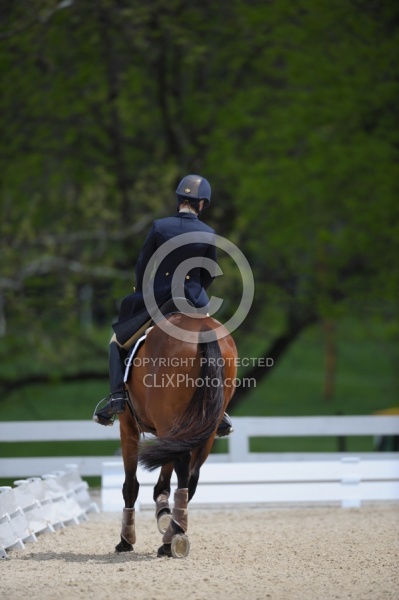 Jessica Hampf and High Society III Rolex 2011