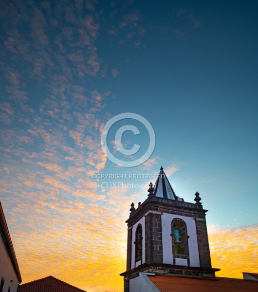 Town of Cedros Faial Azores