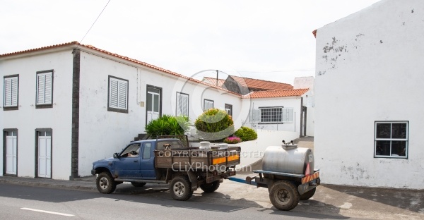 Town of Cedros Faial Azores