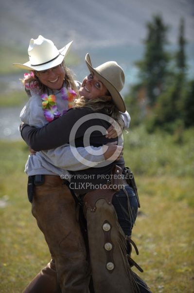 Wild Deuce owners brenda and terri on the Wild Deuce Womens Retreat