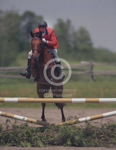 Denny Emerson and King Oscar Bromont 1994