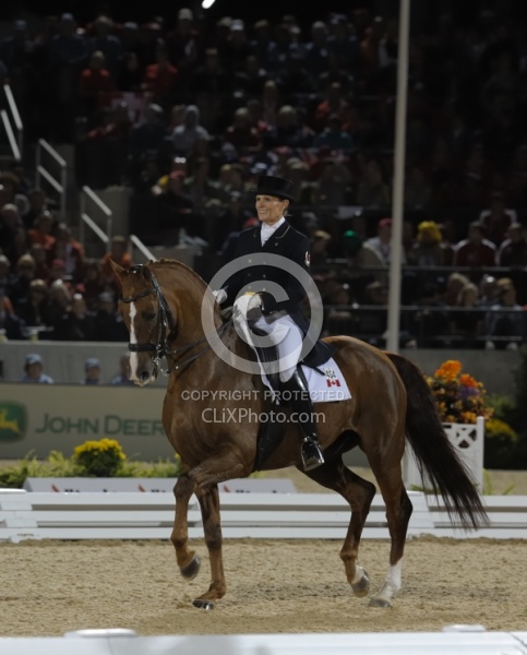 Ashley Holzer and Pop Art perform at the 2010 Alltech World Equestrian Games