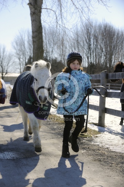 Child Leading Pony