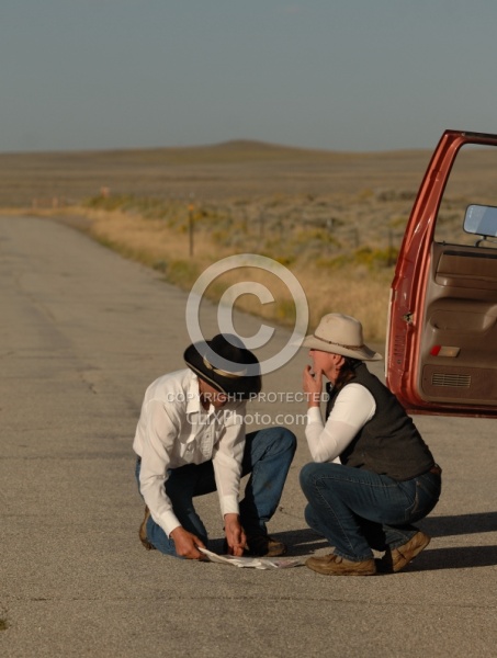 Ride To the Wild horses with Blue Sky Sage