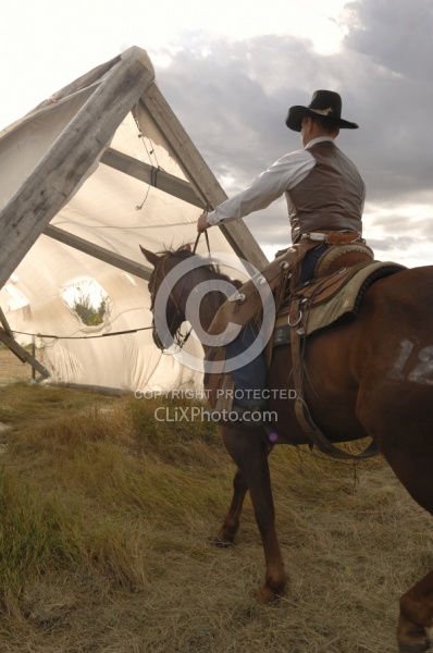 Wild Deuce Working Mountain Horse Competition