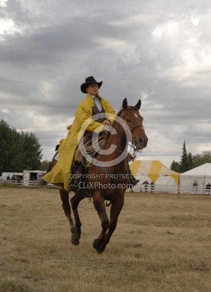 Wild Deuce Working Mountain Horse Competition