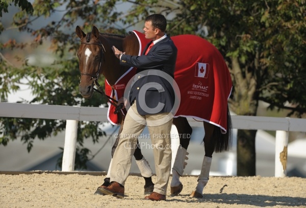 Kyle Carter and Madison Park WEG 2010