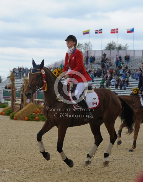 Selena O'Hanlon and Columbo WEG 2010
