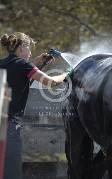 Bathing In Outdoor Washstall Hilltop 