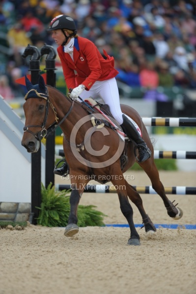 Selena O'Hanlon and Columbo WEG 2010