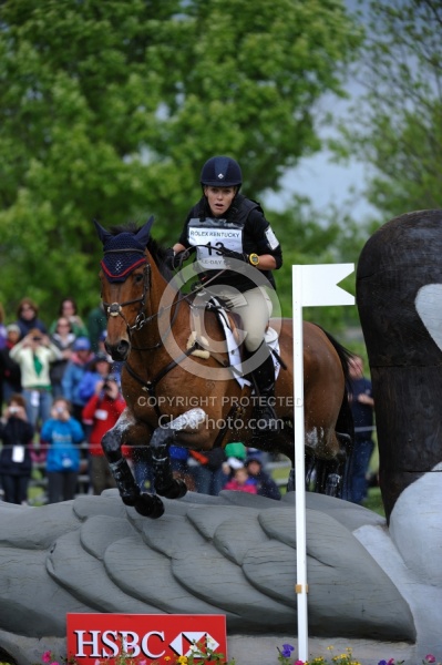 Jessica Hampf and High Society III Rolex 2012