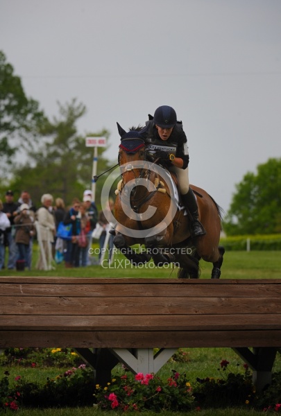 Jessica Hampf and High Society III Rolex 2012