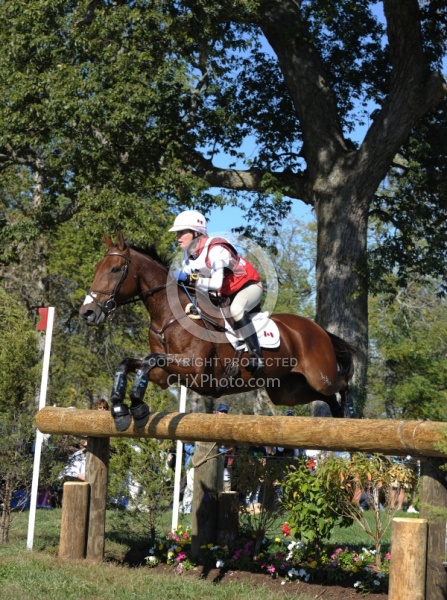 Selena O'Hanlon and Columbo WEG 2010