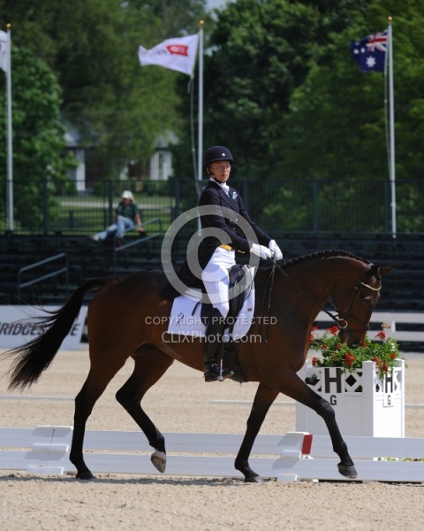 Diana Burnett and Shigatzi Rolex 2012