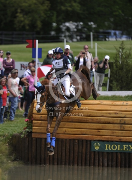 Karen O'Connor and Mr. Medicott Rolex 2012