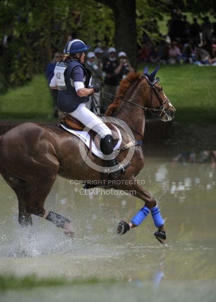 Karen O'Connor and Mr. Medicott Rolex 2012